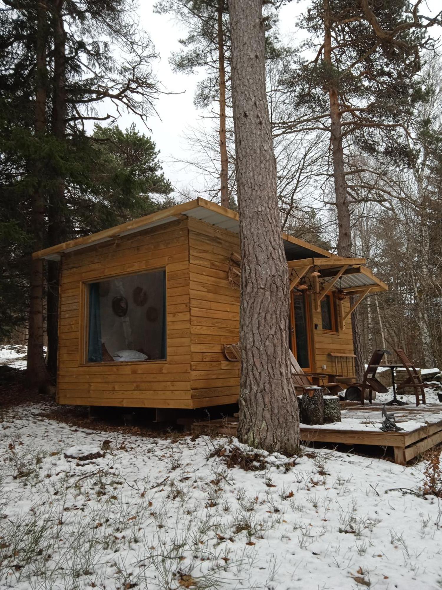 Chalet Hibou 1 Couchage En 140 Domaine De La Mamounette Champclause Экстерьер фото