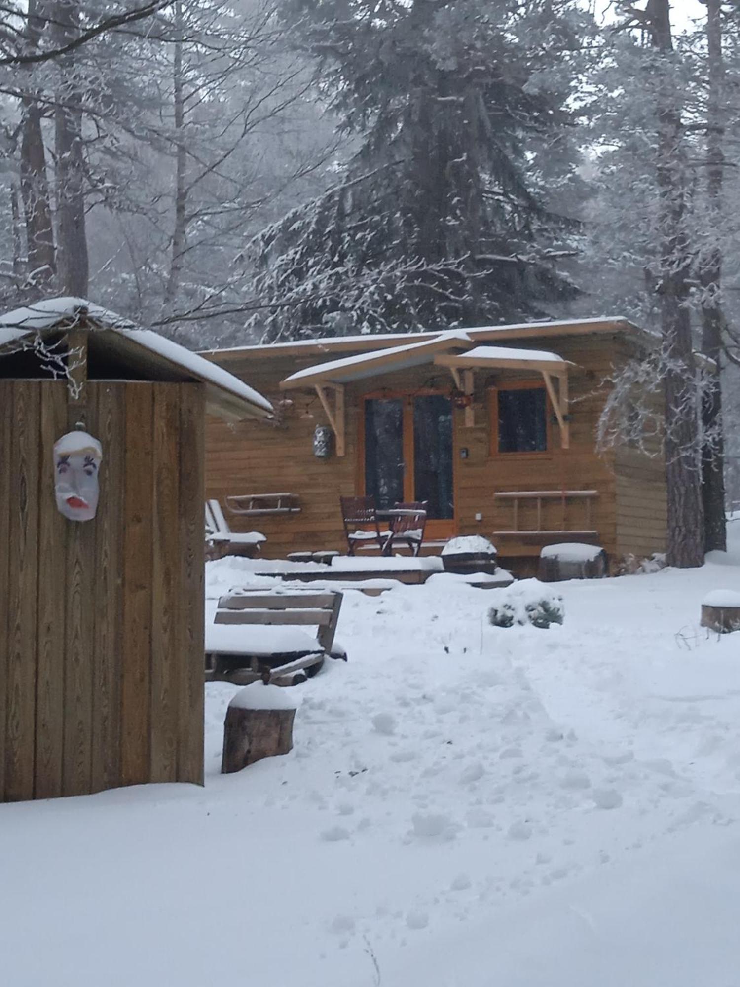 Chalet Hibou 1 Couchage En 140 Domaine De La Mamounette Champclause Экстерьер фото